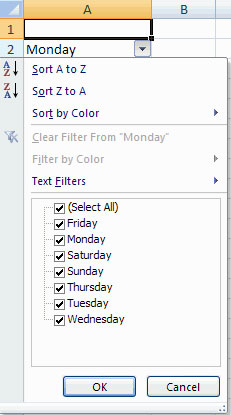 MS Excel 2007 - Lesson 8: Sort and Filter - TipsMake.com