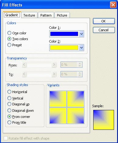 MS PowerPoint - Lesson 5: Create a manual presentation slide Picture 2