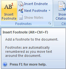 MS Word - Lesson 16: References and Citations Picture 7