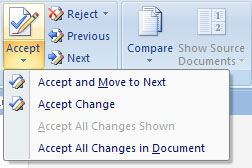 MS Word - Lesson 17: Track Changes tool Picture 5