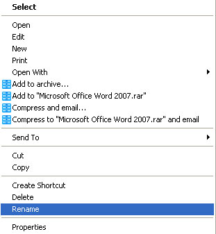 MS Word - Lesson 2: Working with Documents Picture 5