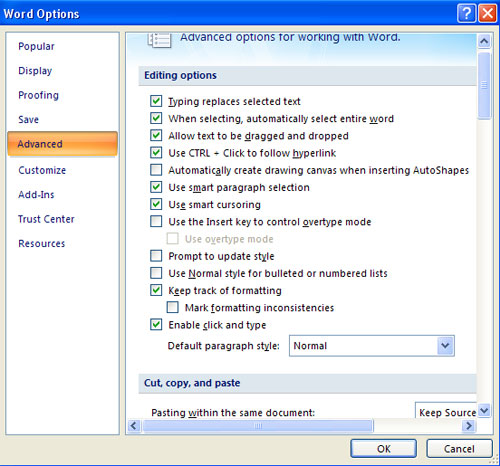 MS Word - Lesson 3: Customize the Word environment Picture 6