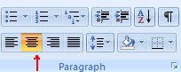 MS Word - Lesson 6: Format the text Picture 3