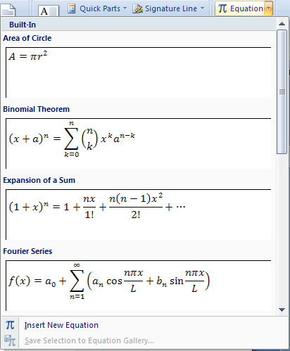 MS Word - Lesson 9: Insert pictures, mathematical characters, especially on documents Picture 3