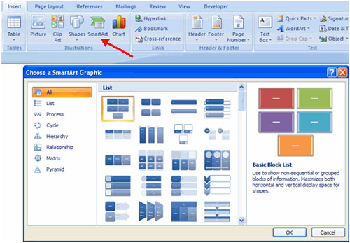 MS Word - Lesson 9: Insert pictures, mathematical characters ...