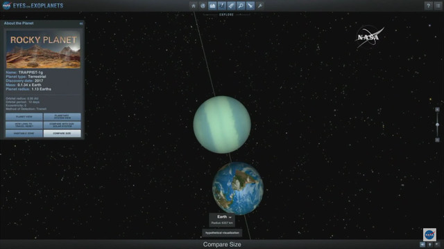 NASA announced concussion: 7 Earth-sized planets could have life Picture 6