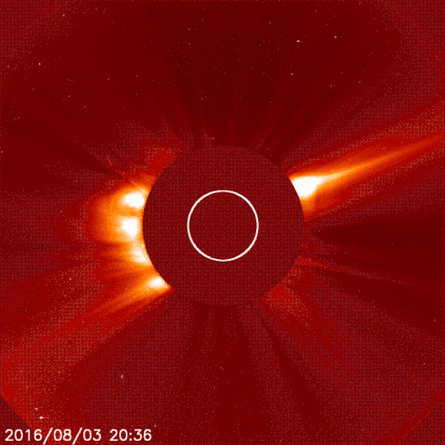 NASA announces a stunning series of GIF images that capture the historic moments of the aerospace industry Picture 7