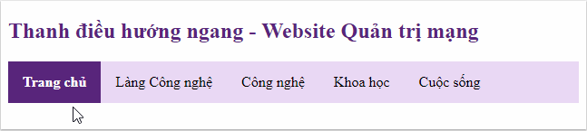 Navigation Bar - Navigation Bar in CSS Picture 10