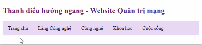 Navigation Bar - Navigation Bar in CSS Picture 9