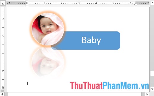 Nested frames and effects for images in Word Picture 7