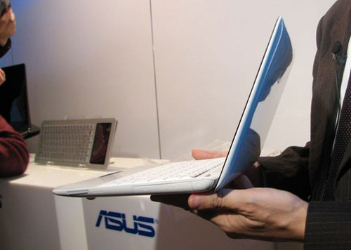 Netbook 'clamshell' Eee PC 1008HA Seashell Picture 3