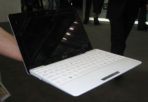 Netbook 'clamshell' Eee PC 1008HA Seashell Picture 7