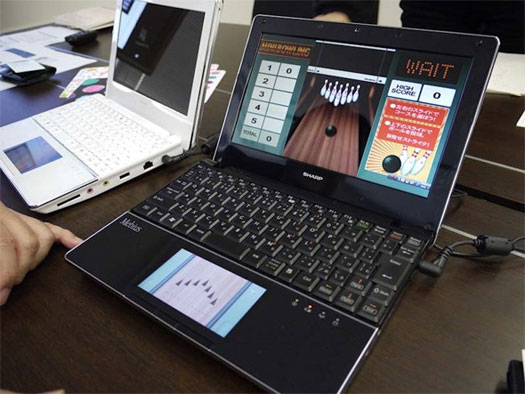 Netbook with LCD mouse wheel, Android operating system Picture 1