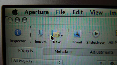 New 17 inch MacBook Pro display error Picture 5