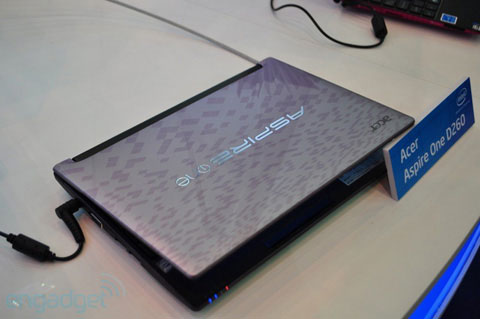New design of Aspire One from Acer Picture 2