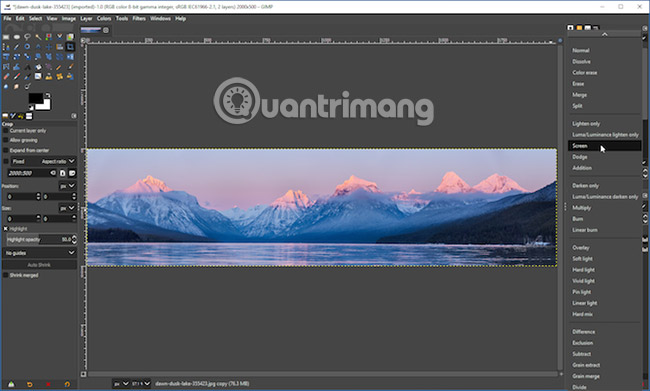 New features of GIMP version 2.10 Picture 8