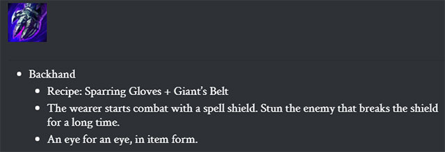 New item information in the Arena of Truth 9.18 Picture 8