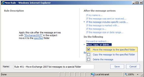 New Outlook Web Access features in Exchange 2007 SP1 Picture 13