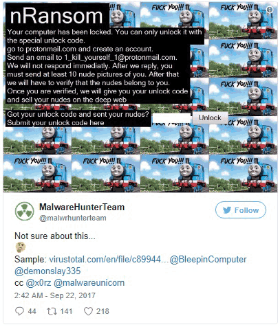 New ransomware appeared not to send Bitcoin, money, but ... nude photos !!! Picture 1