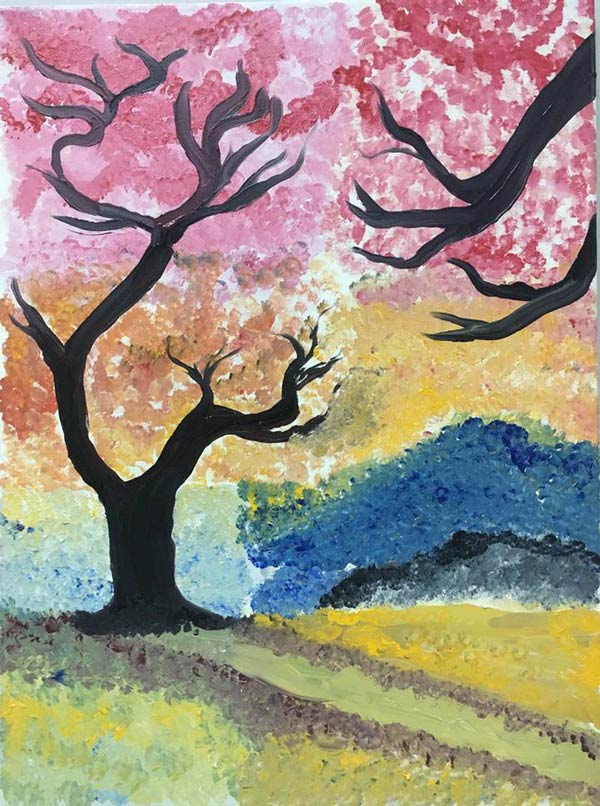 No one expected these wonderful paintings to be drawn by robots Picture 8