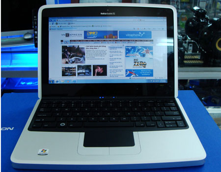 Nokia Booklet 3G computer appeared in Vietnam Picture 7