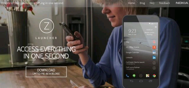 Nokia launched a new version for Z Launcher Picture 1