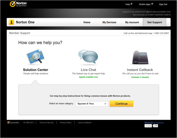 Norton personalized with Norton One Picture 3