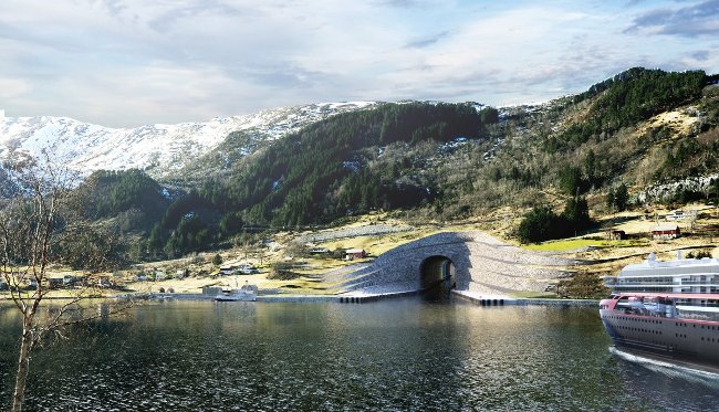 Norway will build the first tunnel for ships Picture 5