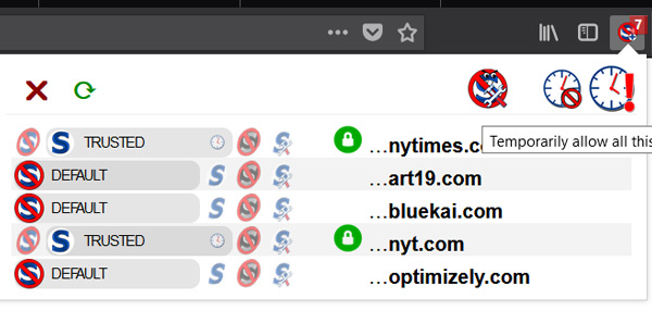 NoScript, a popular Firefox extension, is available for Chrome, invite download and experience Picture 2