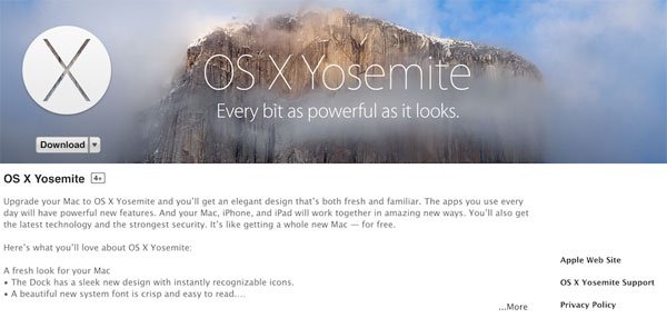 mac os yosemite 10.10 download