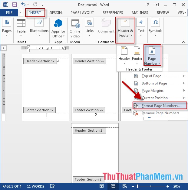 Number the page for the text in Word Picture 11