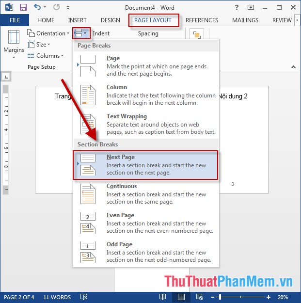 Number the page for the text in Word Picture 7