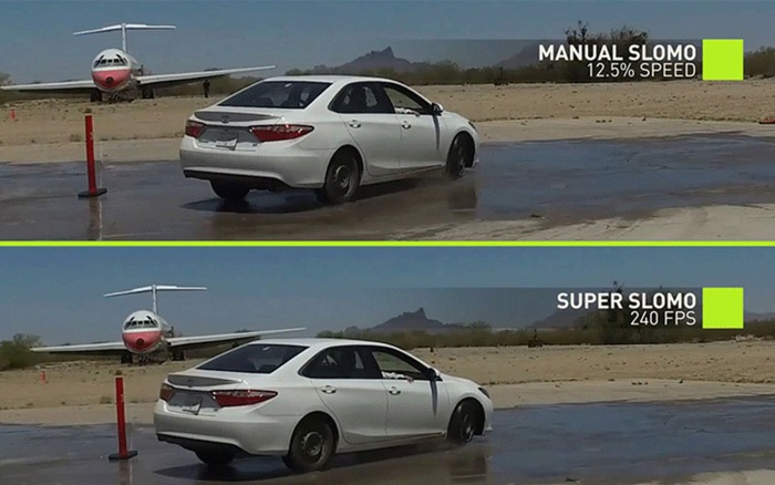 Nvidia uses AI to create slow motion video 240fps from smooth, lifelike 30fps video Picture 1