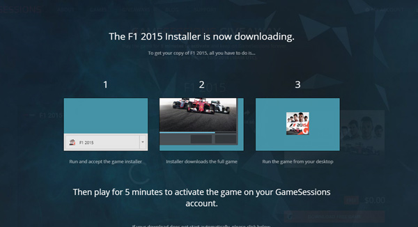 Offer F1 2015 - an appealing 1 racing game, free Picture 3