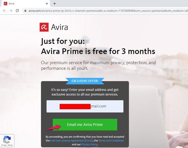 Offers for copyright of Avira Prime antivirus software, priced at $ 99.99, are free Picture 2