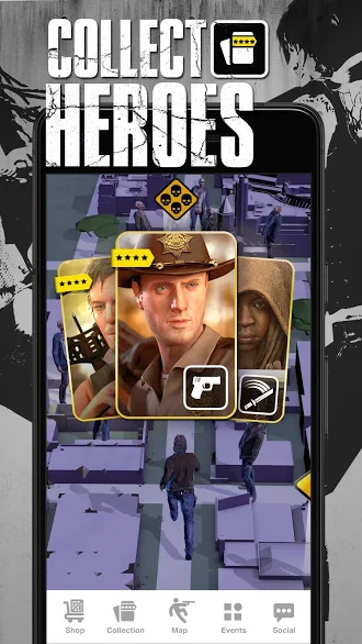 Offers The Walking Dead: Our World, a free 'Pokémon Go' zombie hunting game on iOS and Android Picture 4