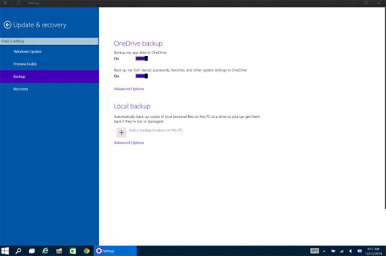 OneDrive will be further integrated into the Windows 10 operating system