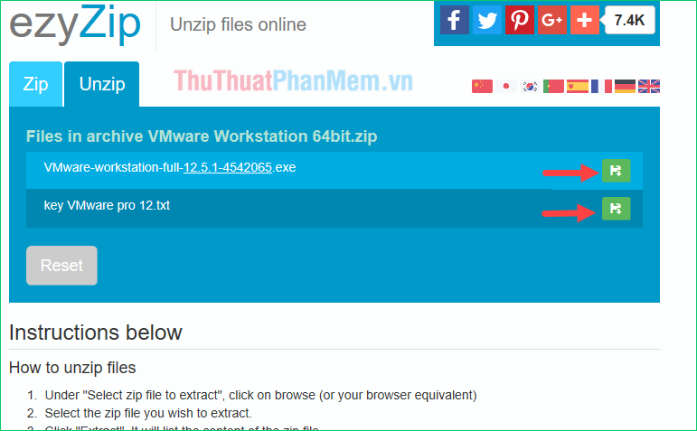 Online decompression without software Picture 10