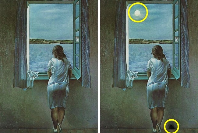 Only genius can find all the differences in the 9 pictures below Picture 10