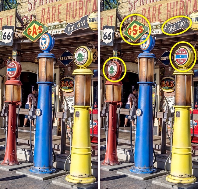 Only genius can find all the differences in the 9 pictures below Picture 14