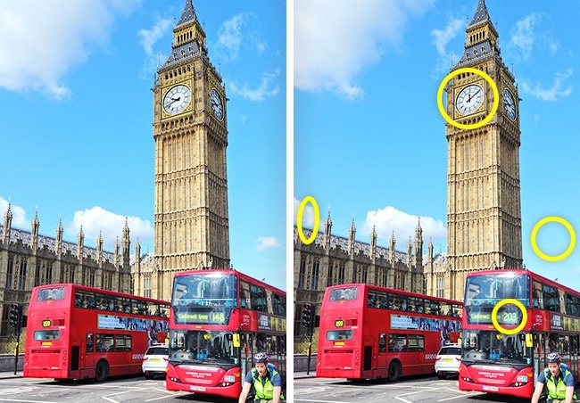 Only genius can find all the differences in the 9 pictures below Picture 15