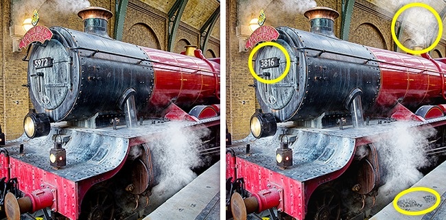 Only genius can find all the differences in the 9 pictures below Picture 17