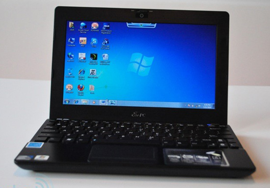 Open Asus' only 1kg netbook Picture 2