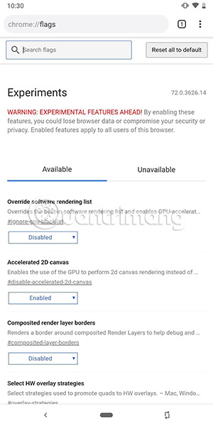 Open tab in tab with Sneak Peek new on Chrome for Android Picture 2