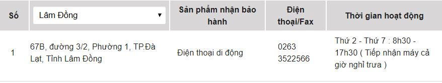 OPPO warranty center in Vietnam Picture 22