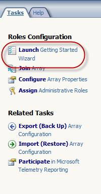 Overview of the Forefront TMG 2010 management interface Picture 15