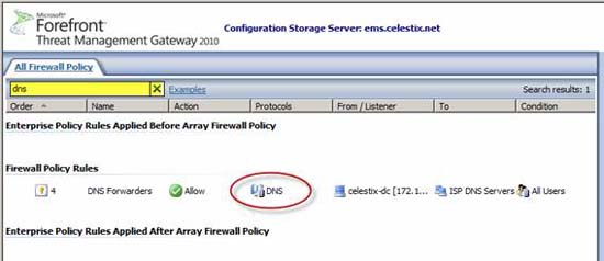 forefront tmg 2010 how to edit protocol