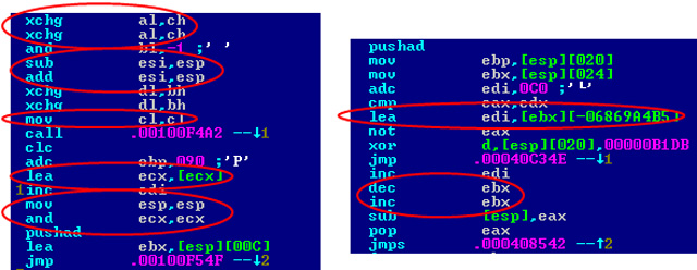 Overview of Virus.Win32.Virut.ce malware pattern Picture 14