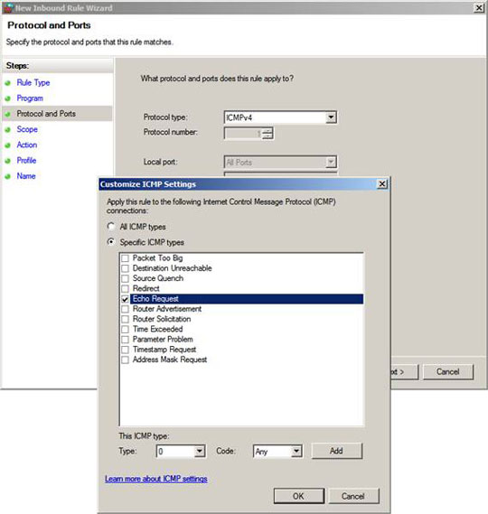 Overview of Windows Server 2008 Firewall with advanced security features (continued part 3) Picture 9