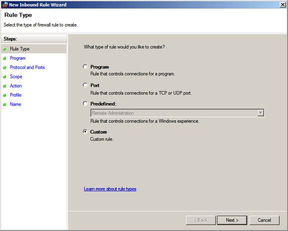 Overview of Windows Server 2008 Firewall with advanced security features - Part 2 Picture 12